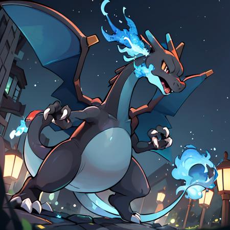 Mega Charizard X, Pokédex