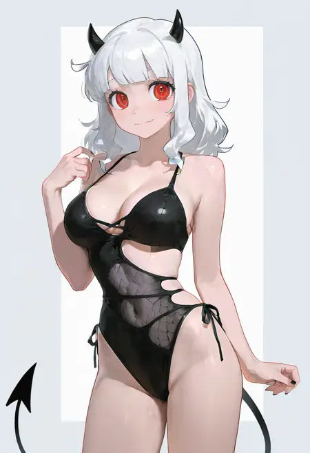 Web Cutout Swimsuit