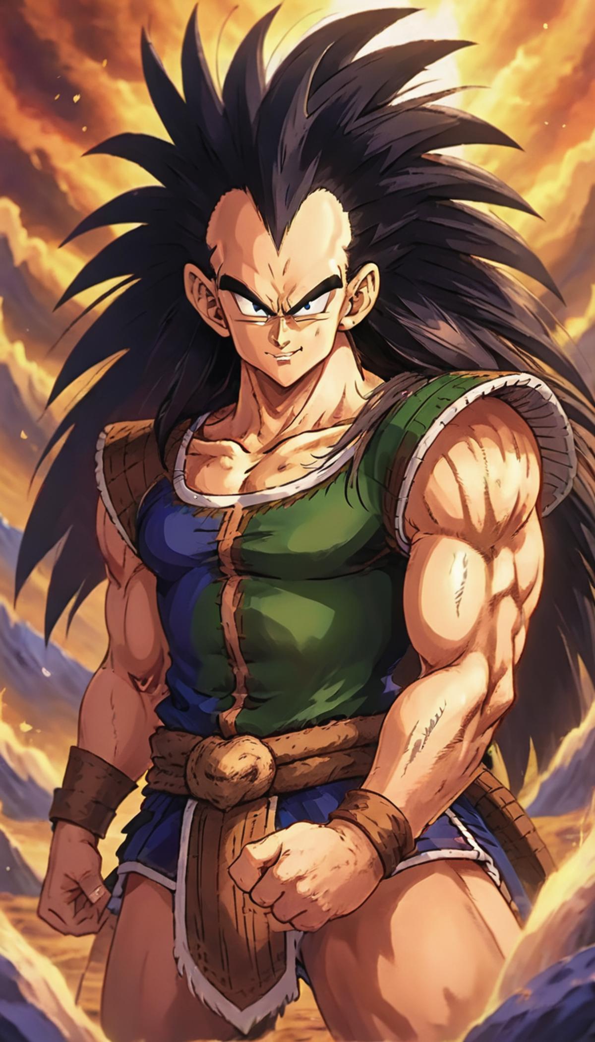 Anime Dragon Ball good Raditz