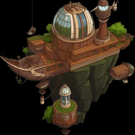Floating islands (Lumenarium) (Efir Adventure: Matchcraft)