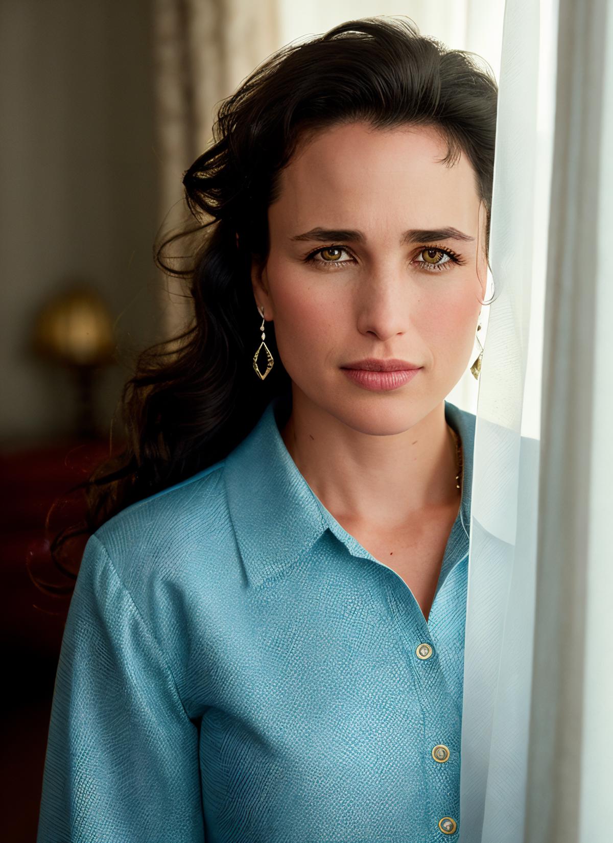 Andie MacDowell (from Groundhog Day and Four Weddings and a Funeral movies) image by astragartist