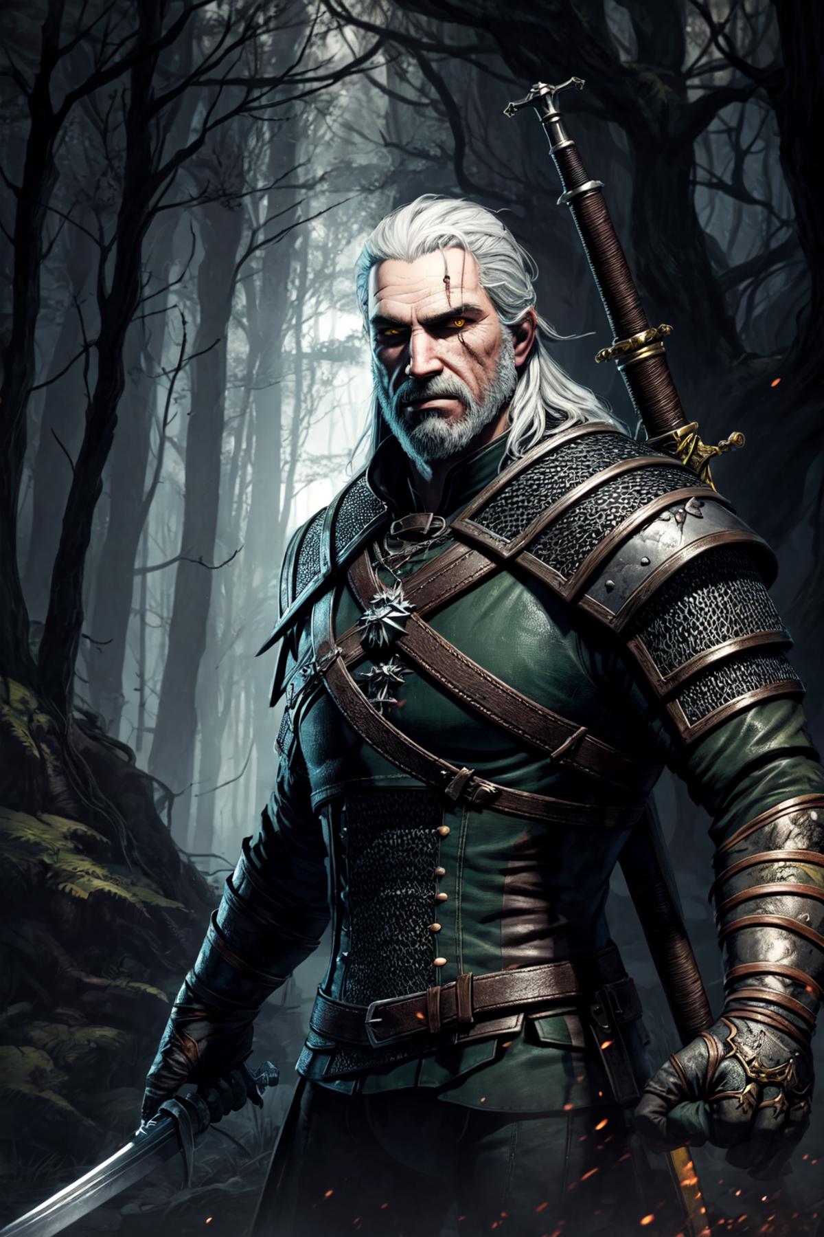 Geralt of Rivia  |  The Witcher 3 : Wild Hunt image by Kayako