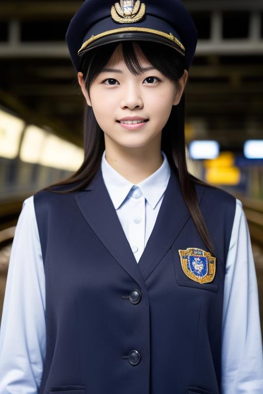 Japan Train Conductor Uniform image by meantweetanthony