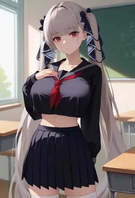 [PonyV6 XL DoRA] Formidable (Default, The Lady of the Beach, The Lover's Heart Flutters On Duty) | Azur Lane