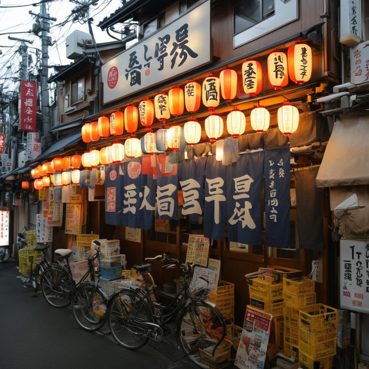 大衆酒場の外観 / Appearance of a popular Japanse tavern SDXL image by swingwings