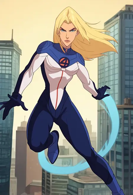 Invisible Woman - Fantastic Four - World's Greatest Heroes - Marvel Animation