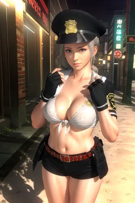 Dead or Alive phase 4 police costume