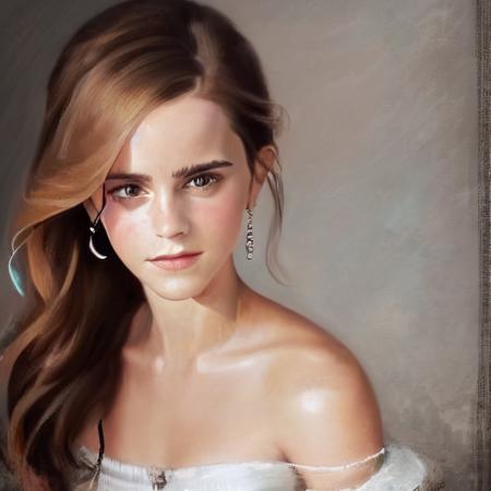 DBfantasyart style, masterpiece, 1girl, beautiful portrait of emma watson