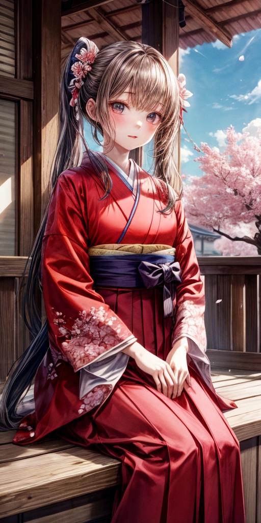 袴少女 hakama girl 和服裤裙 hakama skirt image by unknown_bolero537