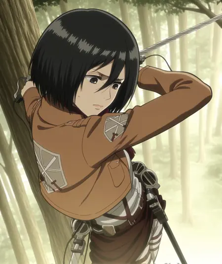 Mikasa Ackerman - Season 1
