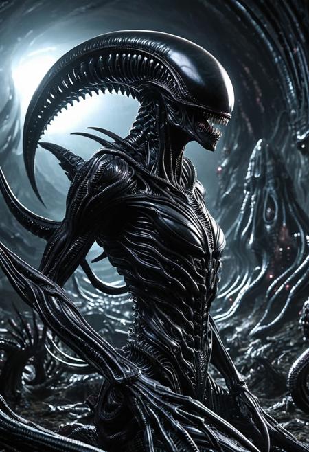 score_9,score_8_up,score_7_up,score_6_up,score_anime, masterpiece, DonMX3n0XL
BREAK
1c3_w1n73r, organic, xeno, (xenomorph), biology, Biomimetic, botanical, bio, organic, monster, abomination, organic and metal fusion, absurdres, ultra detailed, best quality, aesthetic, detailed, shiny surface, alien world,
BREAK
sunlight, battle, best artist, best shadows, best lighting, best textures, best contrast, Pg-rating
