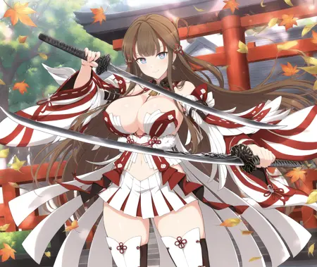 【ILXL】toki (鴇) from Senran Kagura: New Link (閃乱カグラ NEW LINK) (6 outfit)