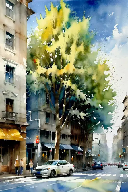JG-Watercolor style