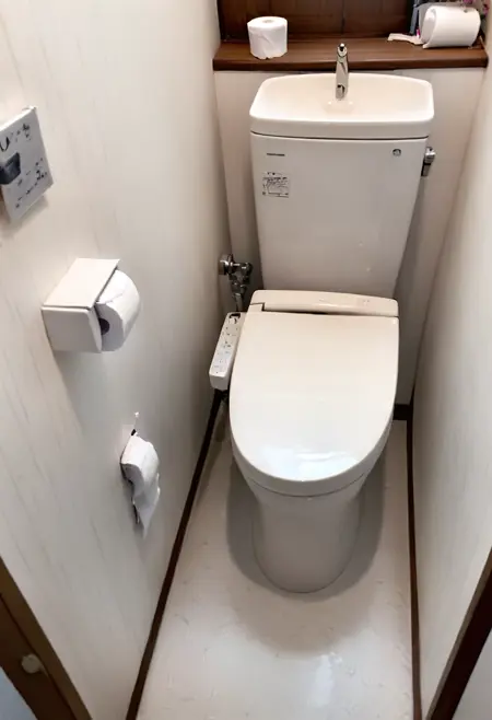 日本の住宅のトイレ Toilets in Japanese Houses SDXL