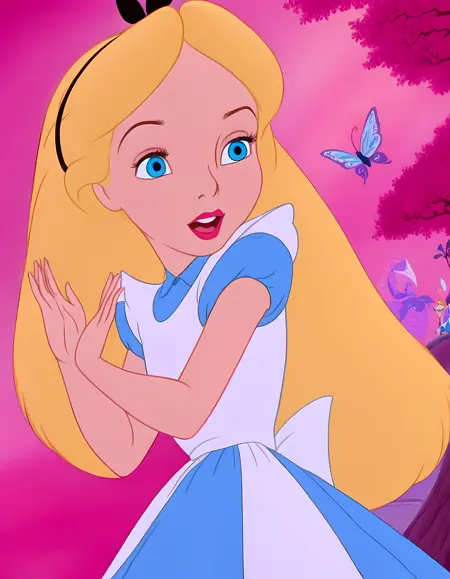 Alice In Wonderland SDXL