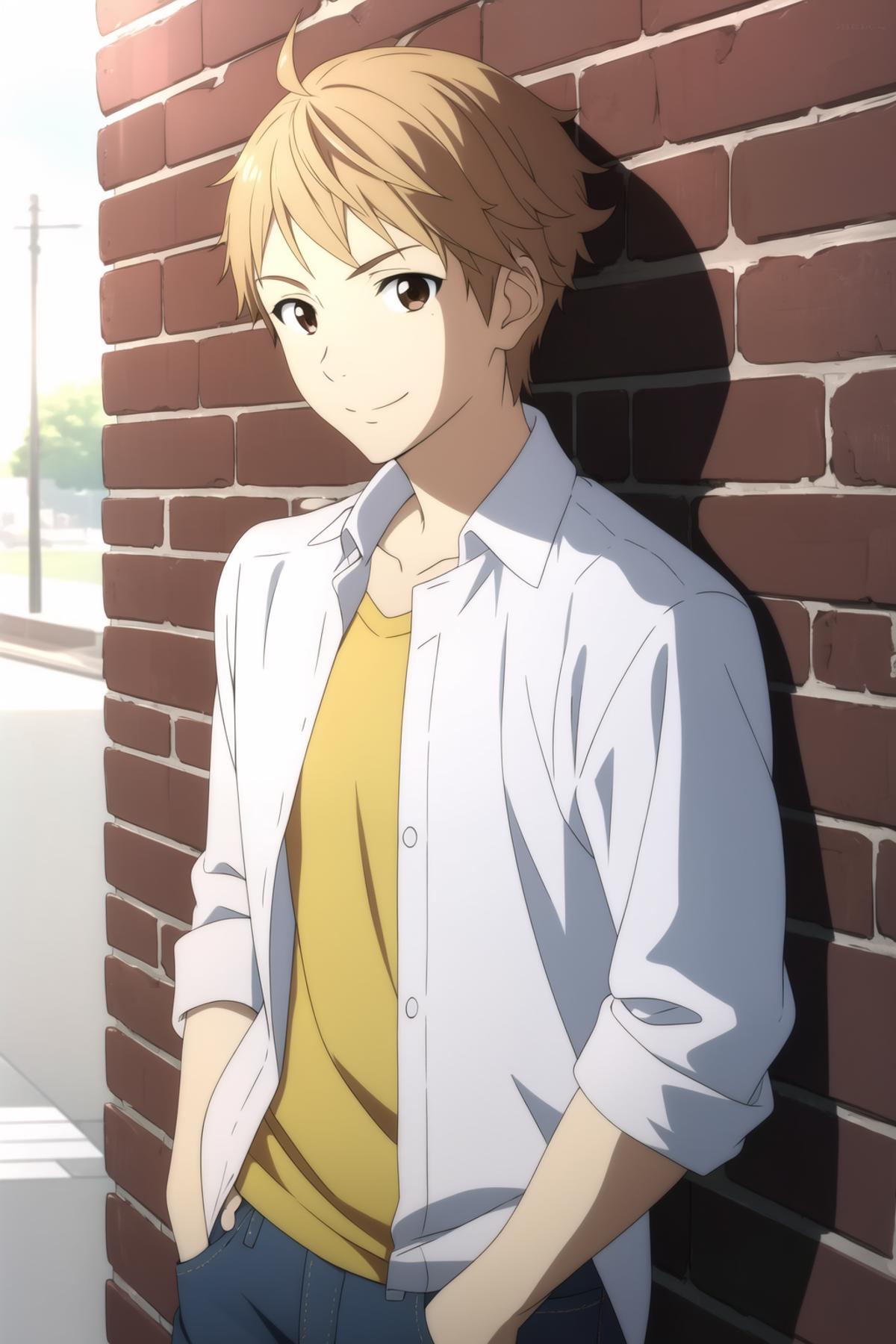 Akihito Kanbara / Kyoukai no Kanata image by mrtanooki