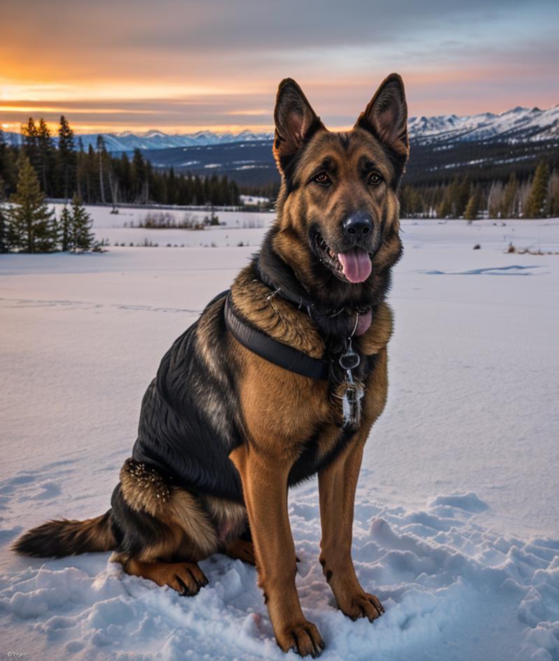 German Shepherd image by zerokool