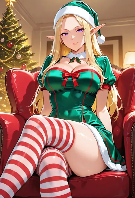 Sexy christmas elf dress