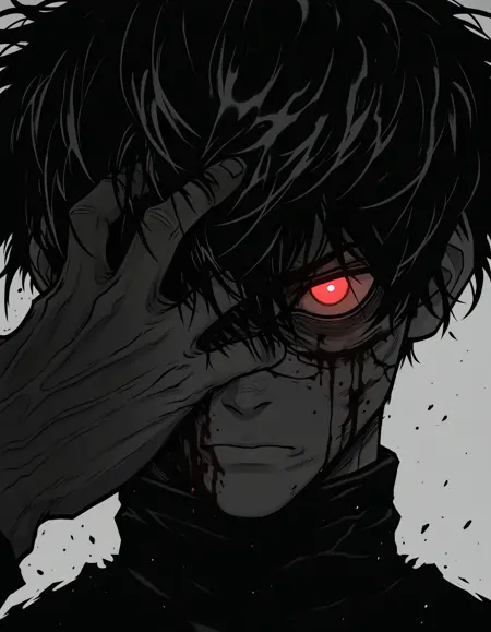 Dramatic Manga Panel - High Contrast - Illustrious
