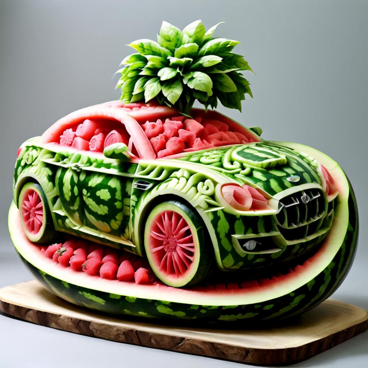 watermeloncarvingSDXL image