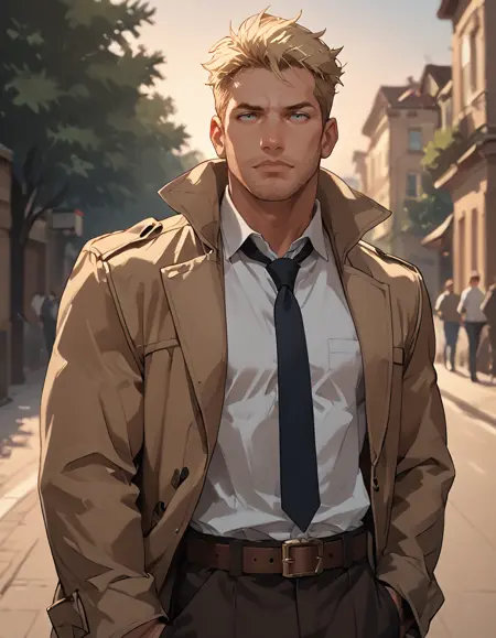 John Constantine - (DC comics / animated version) - Pony
