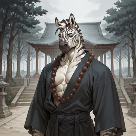 Monk Bead necklace V1