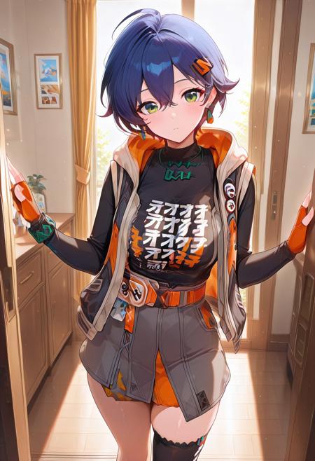 Belle / Rin (Zenless Zone Zero) clothes style V1