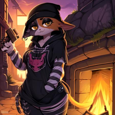 Meowskulls <lora:low pov:1> , best quality, highly detailed, highly detailed background, perfect lighting ,