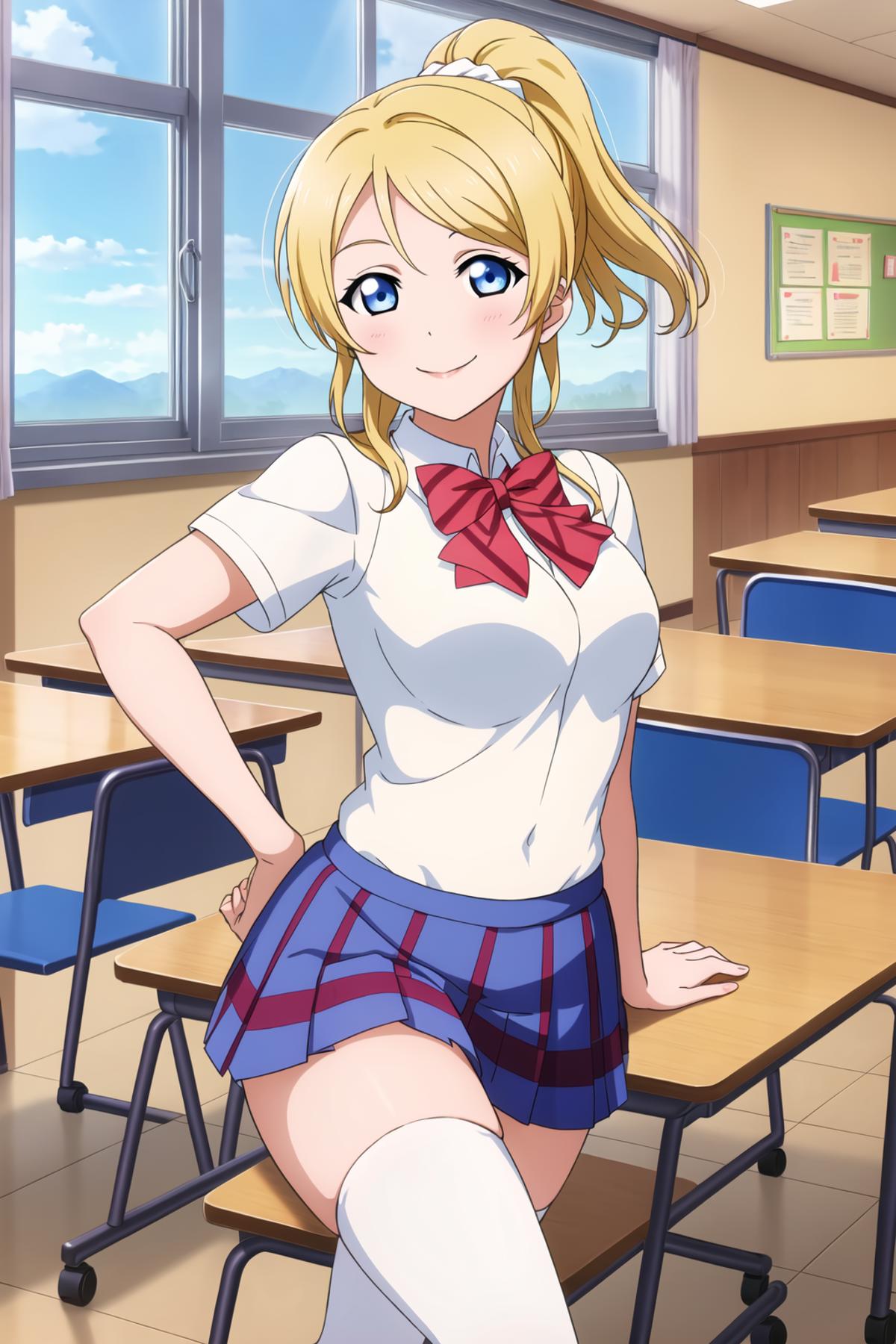 Eli Ayase (Love Live) LOCON image by CulturedDiffusion