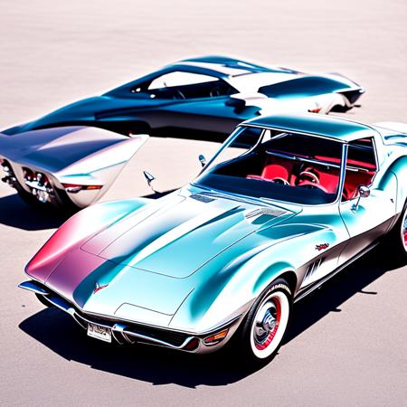 (corvette style:1) classic sports car <lora:djzCorvetteV21:0.8>