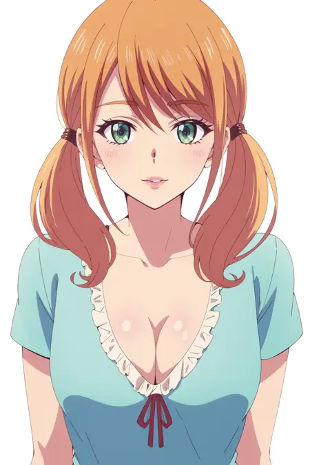 Riho Tsukishima ( 月島 流星 ) [ Megami no Café Terrace / The Café Terrace and Its Goddesses / 女神のカフェテラス ] Anime Design
