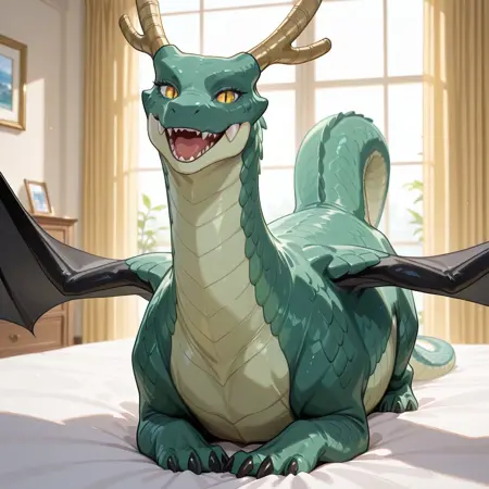 Tohru トール Dragon Form (Miss Kobayashi's Dragon Maid/小林さんちのメイドラゴン) [PonyXL/Illustrious]