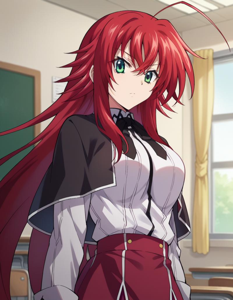 Rias Gremory (リアス・グレモリー) - Highschool DxD (ハイスクールD×D) - anime s1 Showcase |  Civitai