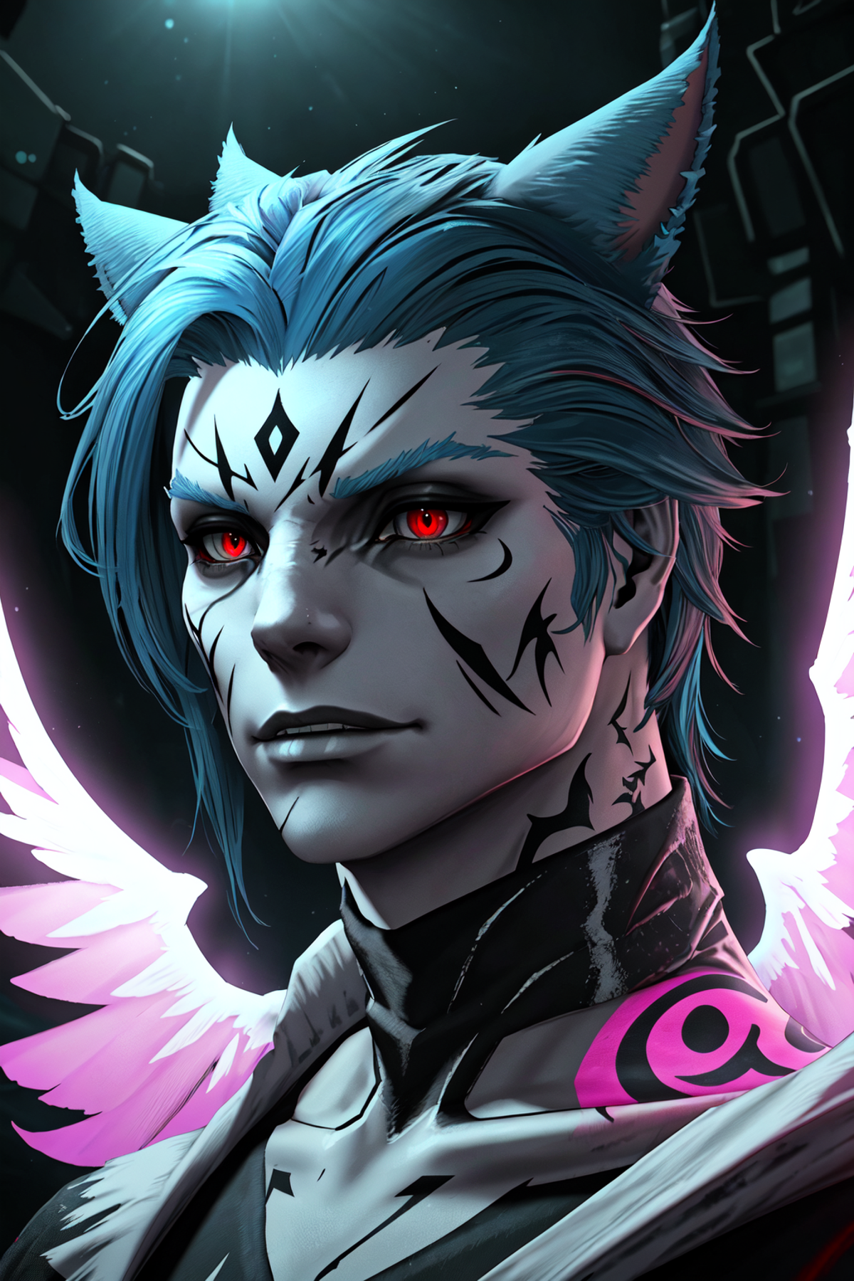 Male Miqote - FFXIV (LORA) image by duskfallcrew