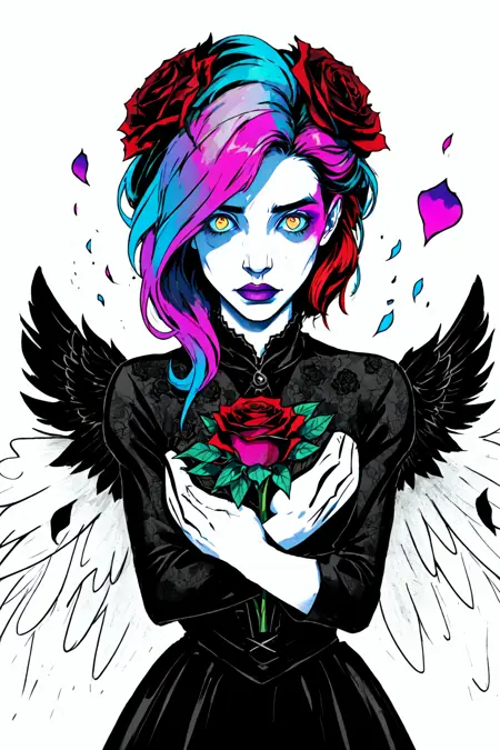 Song Lyrics & Poems TI Set - DisintBLckRose