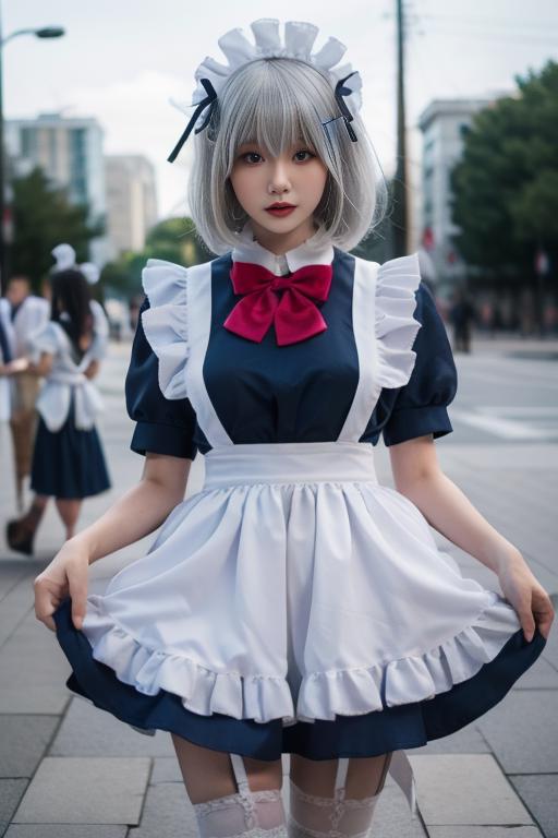 鸢一折纸 女仆装 tobiichi origami maid image by Thxx