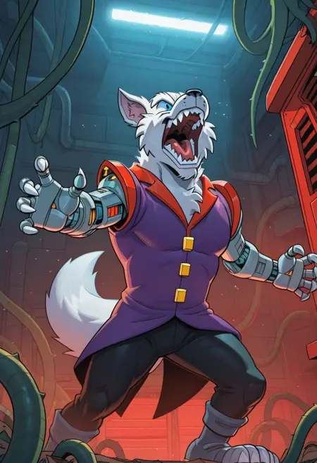 Drago Wolf - Sonic Archie Comics