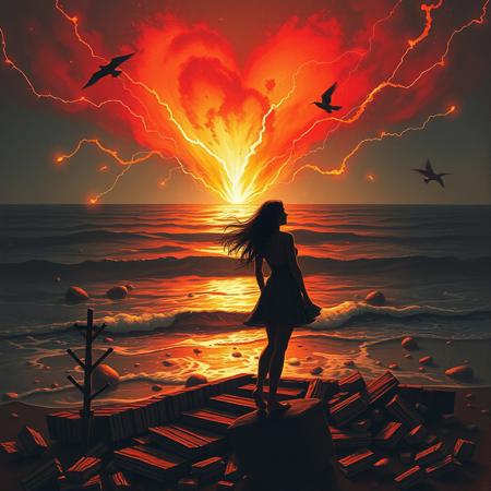 Love and Fury I love you to bits, but you drive me insane,
A beautiful storm with a touch of pain.
Push me, break me, it’s part of the thrill,
I love you to bits, and I always will.