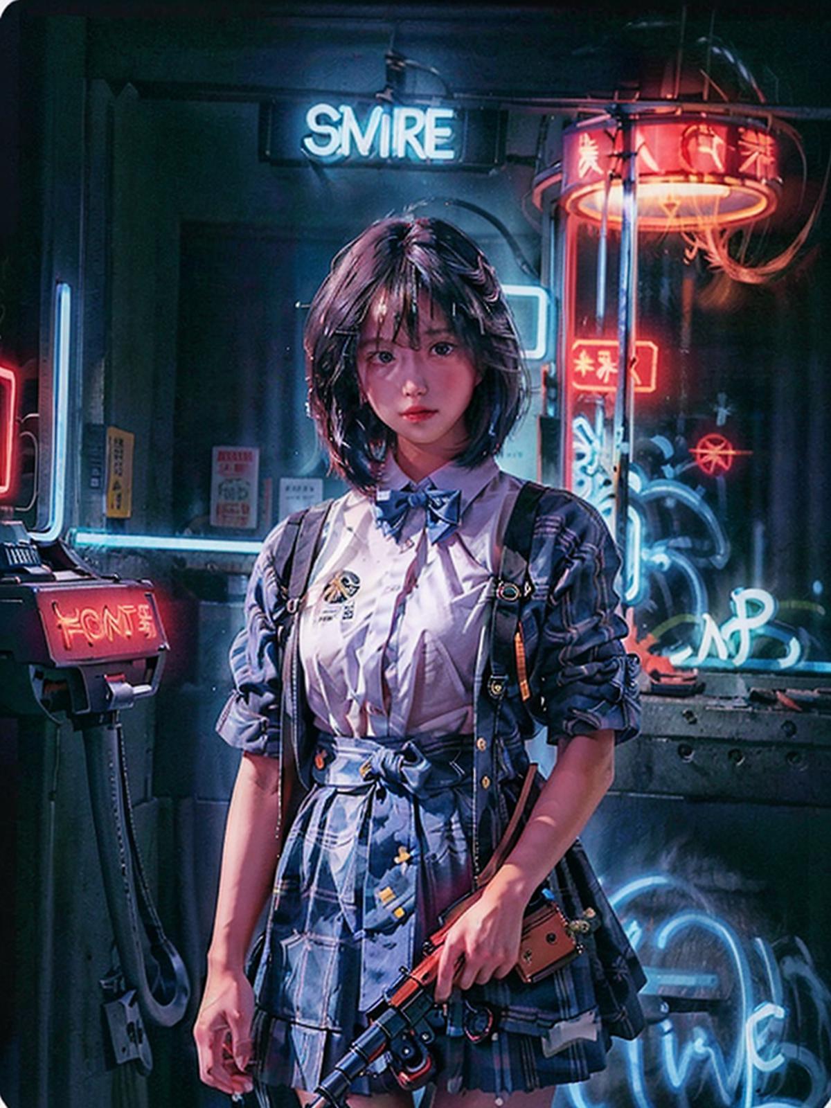 (neon)CyberpunkAI - konyconi image by MonMister
