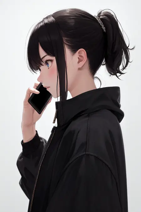 Talking on Phone
