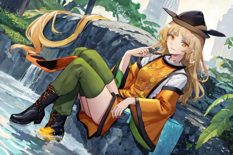 Matara Okina 摩多羅 隠岐奈 | Touhou Project image by TK31