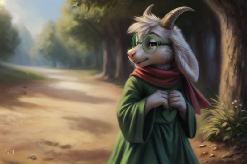 Asriel (Undertale) image by r545n