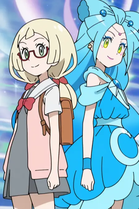 Lillie - Lilie- School Uniform, Magical Girl (Pokemon Sun and Moon)