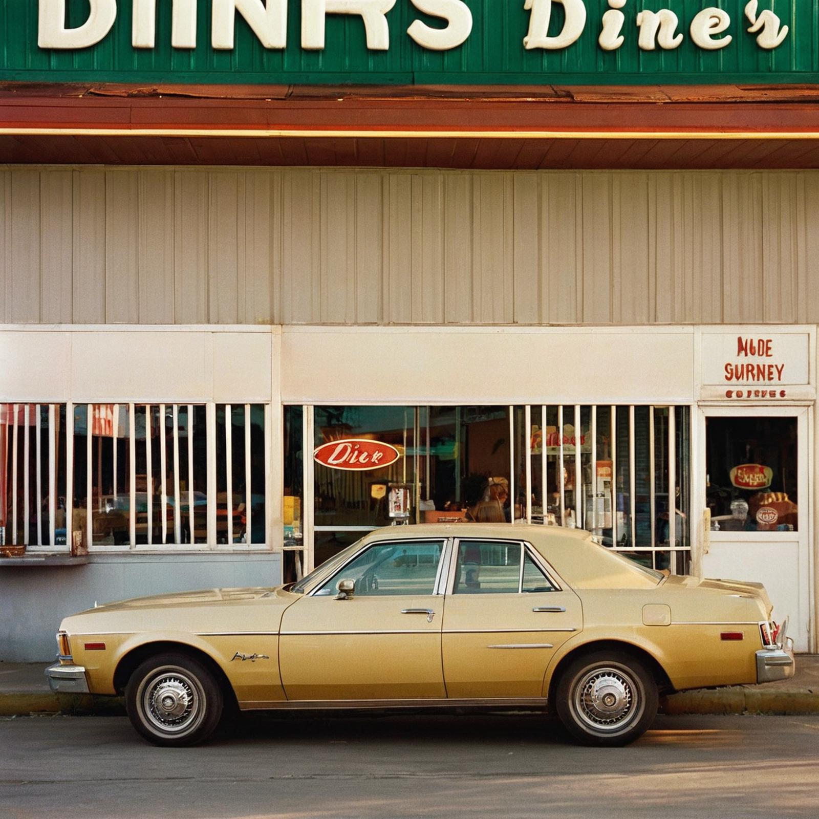 SDXL William Eggleston Style image