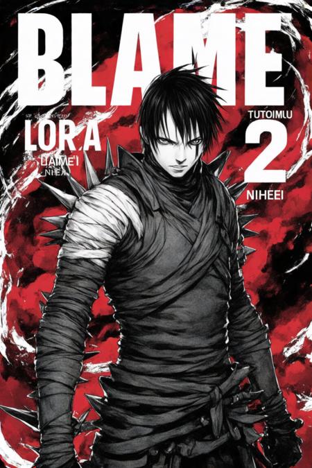 SD3.5L Nihei Tsutomu Blame! Style LoRa v1.0