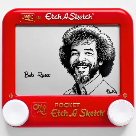 Etch A Sketch SDXL