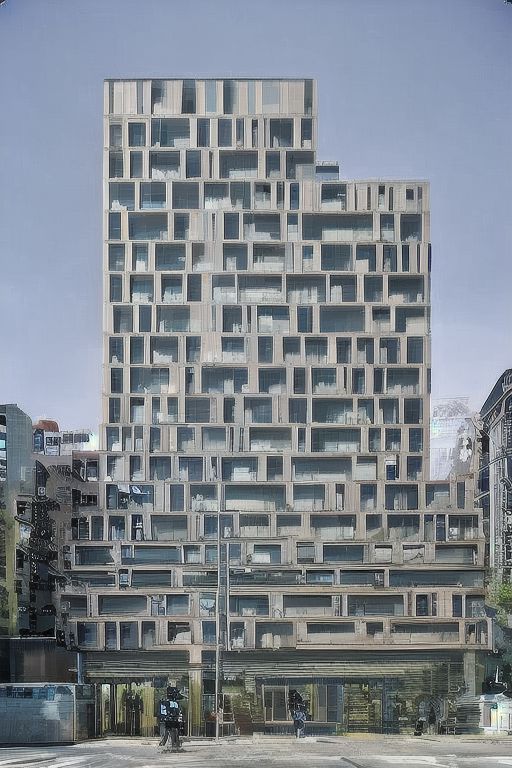 a building, modern architecture, Residential buildings, office buildings, shopping malls, hotels,
(intricate details, masterpiece, best quality:1.4), extremely dramatic lighting with deep shadows, wide angle view,
[:marble|granite|lbrick|tile|metal|concrete|glass|foliage_material texture:0.7], 
(real landscape:1.1), (blurred background:1.0), [buildings|trees|Crowd|buildings|trees|Crowd|buildings|trees|Crowd:0.7], (background, more_details:0.3) 
realisticvision-negative-embedding, Horizontal , void, CircuitBoardAI