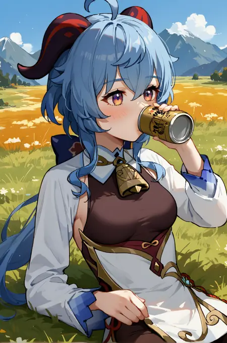 Sipping Beer (Can | Glass Mug | Bottle | Wooden Pitcher) | PDXL