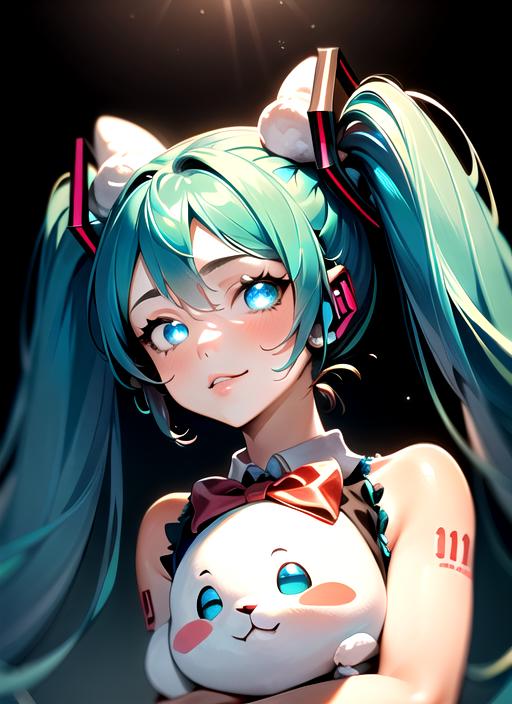 Hatsune Miku (with shiny eyes) image by Herrscher_AGGA2023