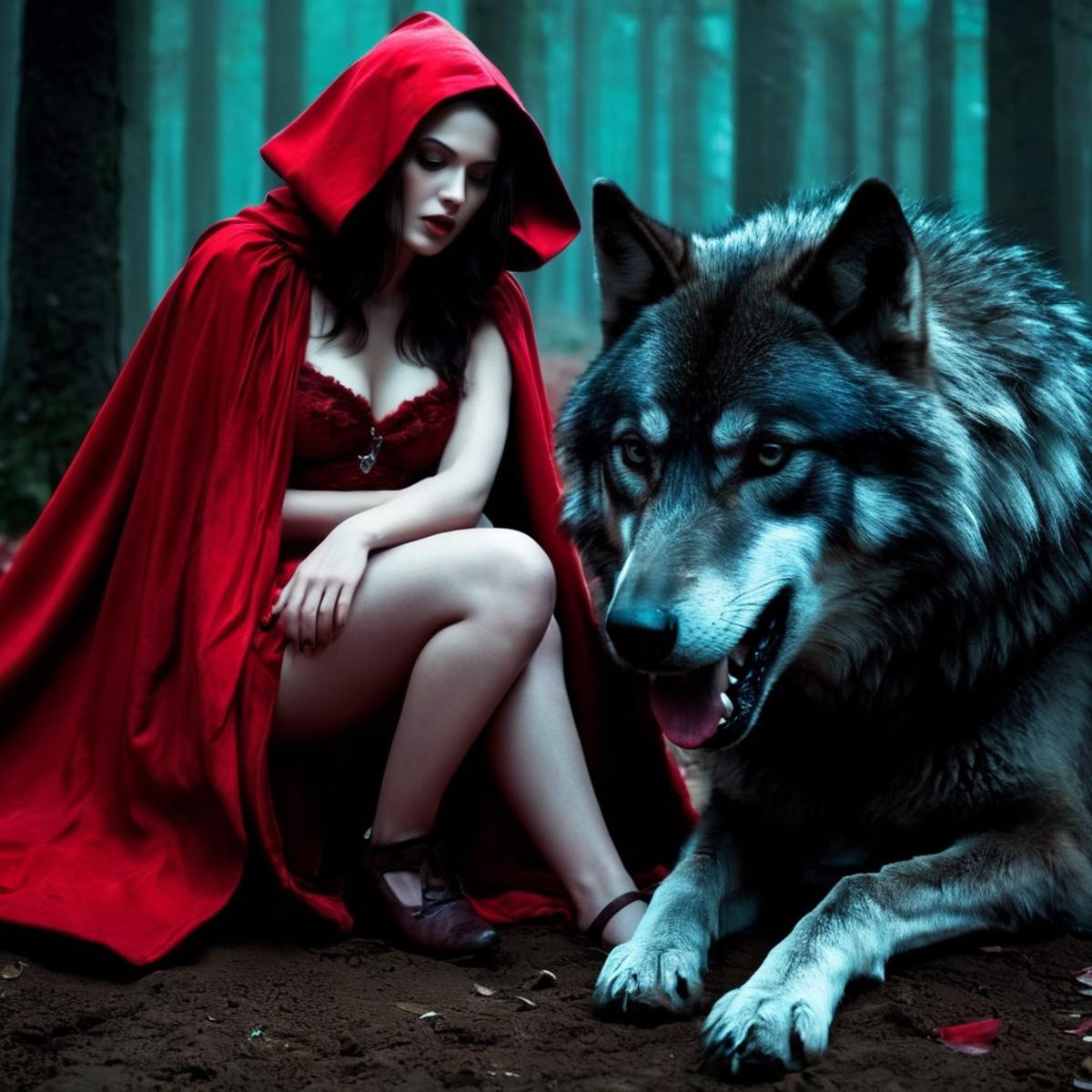 Little Red Riding Hood XL + SD1.5 image by vantablackdark